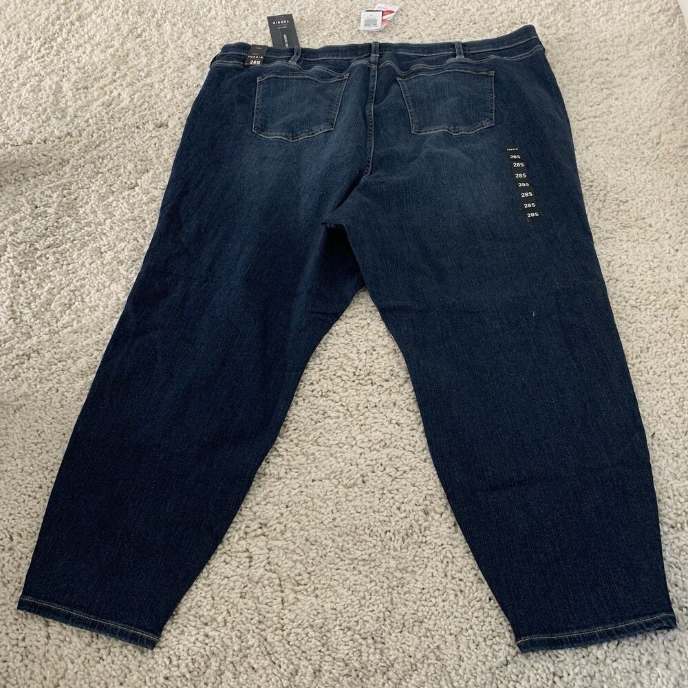 Torrid Premium Jeans Womens Sz 28S SKY HIGH SKINNY Denim Blue Dark Wash NEW - Picture 8 of 10